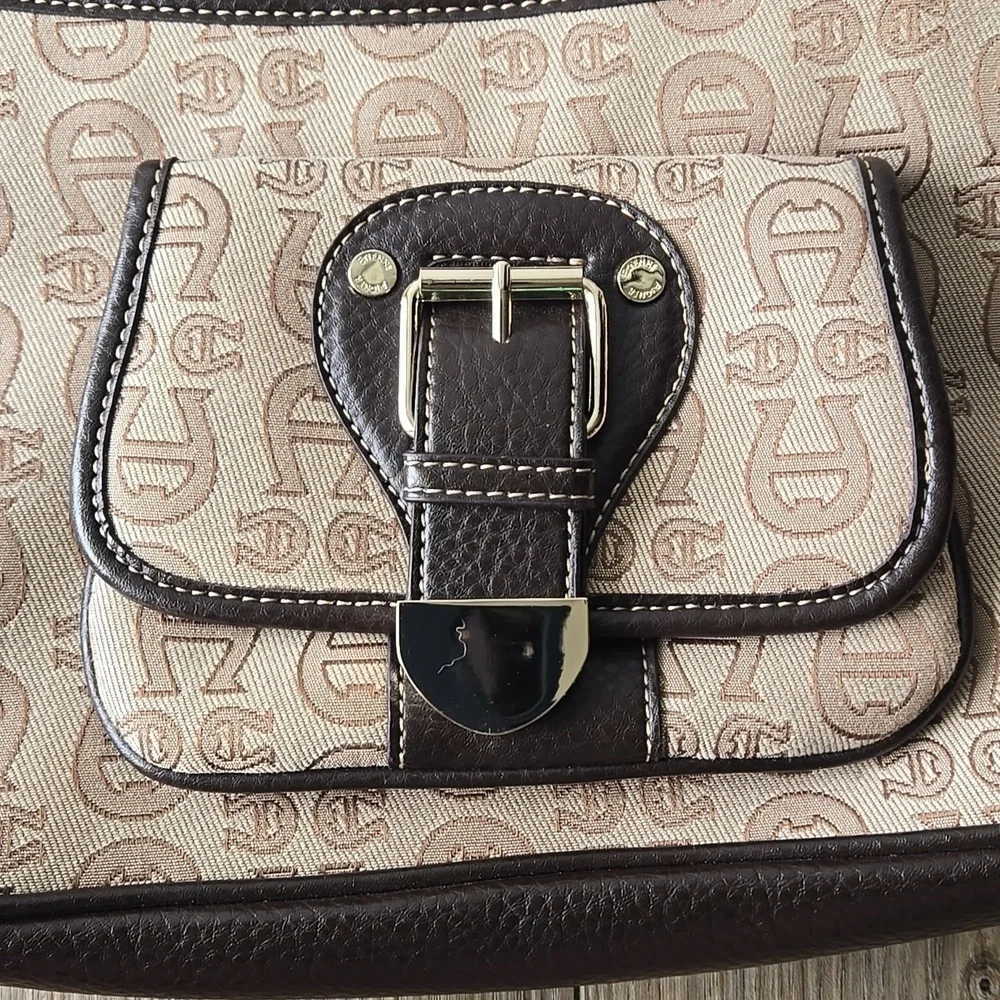 NWOT Etienne Aigner Signature Monogram Canvas Shoulder Bag